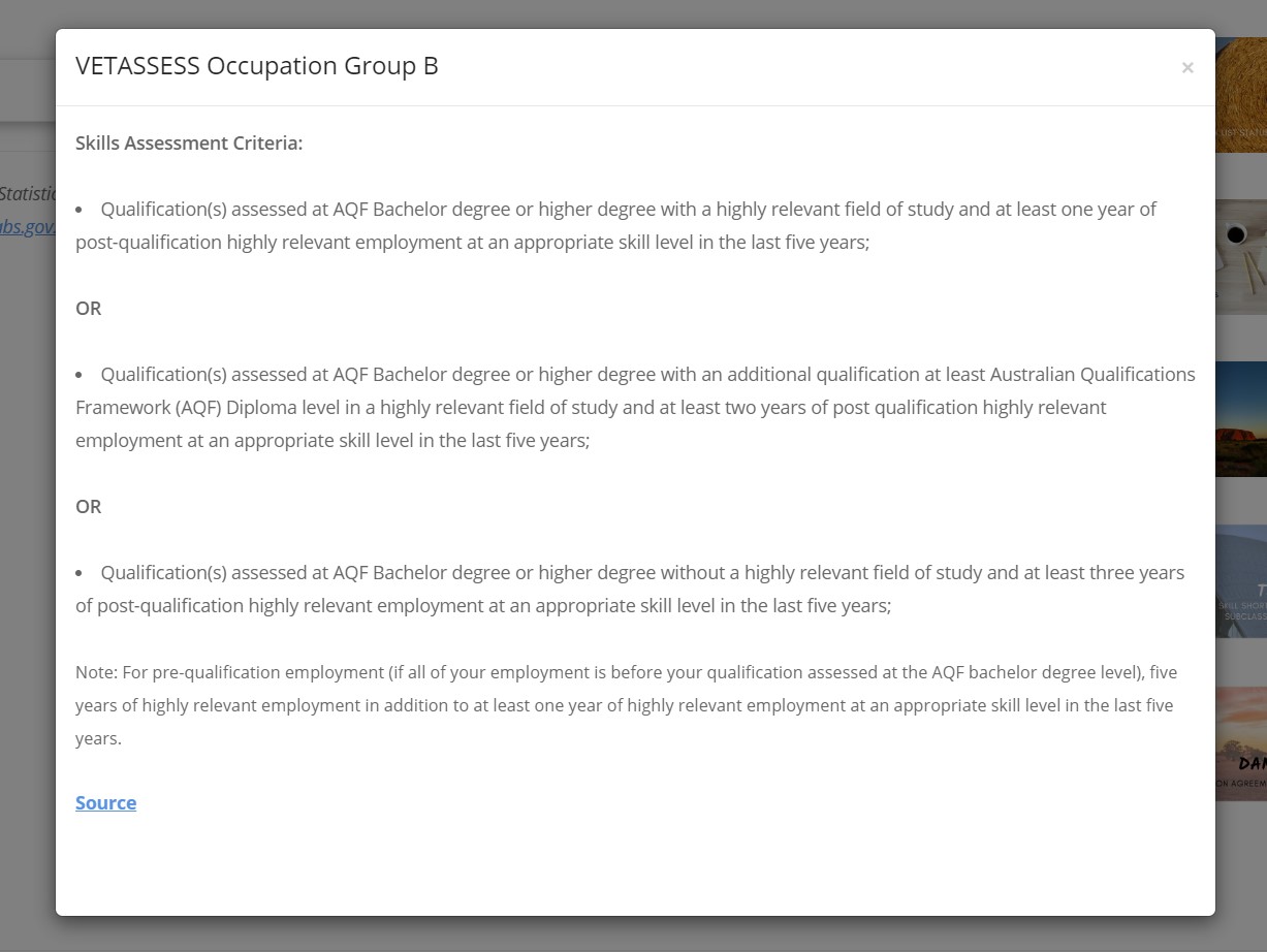 vetassess group info