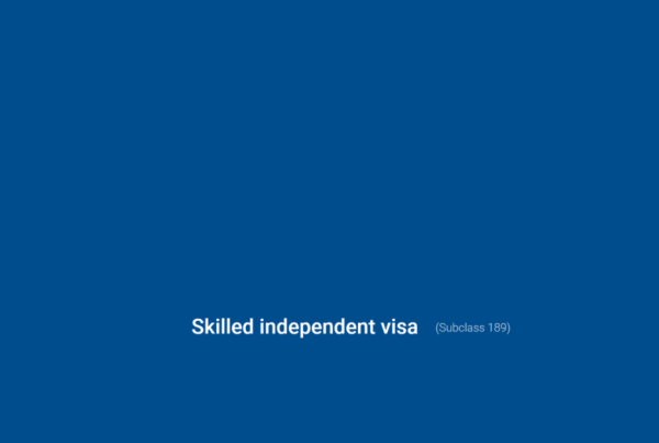 visa 189